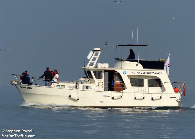 bondi star (Pleasure craft) - IMO , MMSI 232004467 under the flag of United Kingdom (UK)