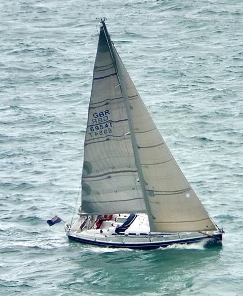 new moon 2 (Sailing vessel) - IMO , MMSI 232007540, Call Sign MZSN7 under the flag of United Kingdom (UK)