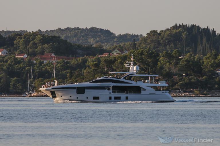 iryna (Pleasure craft) - IMO , MMSI 232017494, Call Sign MDRD7 under the flag of United Kingdom (UK)