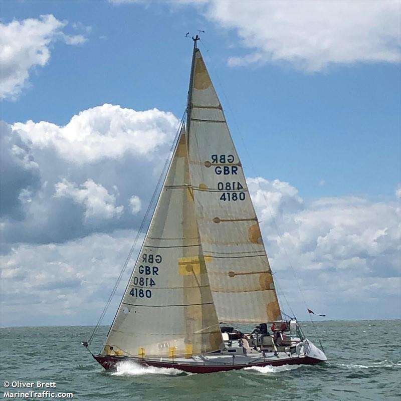 borsalino (Sailing vessel) - IMO , MMSI 232021401, Call Sign MFAL6 under the flag of United Kingdom (UK)