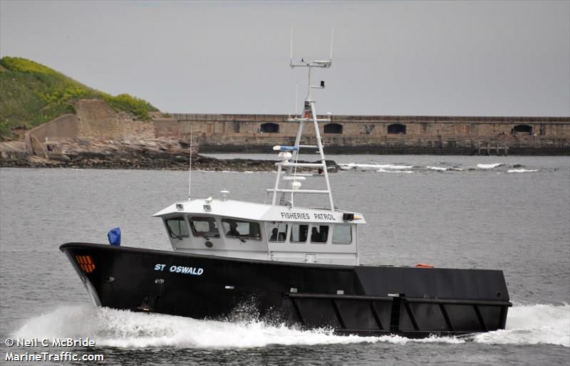st oswald (Local type) - IMO , MMSI 235003261, Call Sign ZNW04 under the flag of United Kingdom (UK)