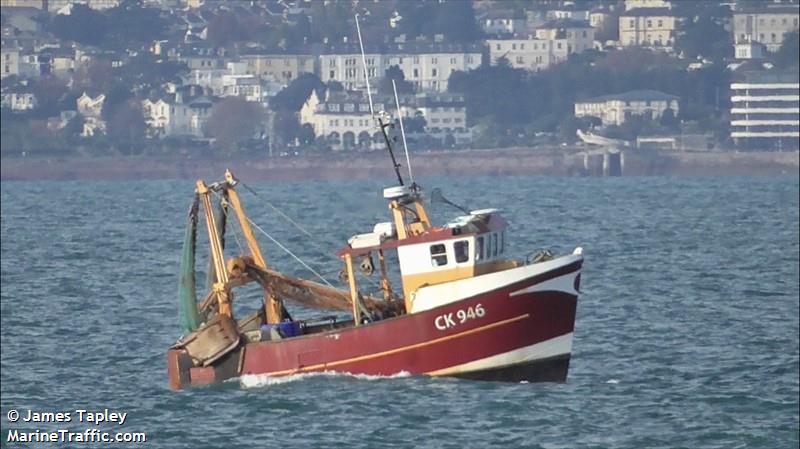 jess ck946 (Fishing vessel) - IMO , MMSI 235059415 under the flag of United Kingdom (UK)