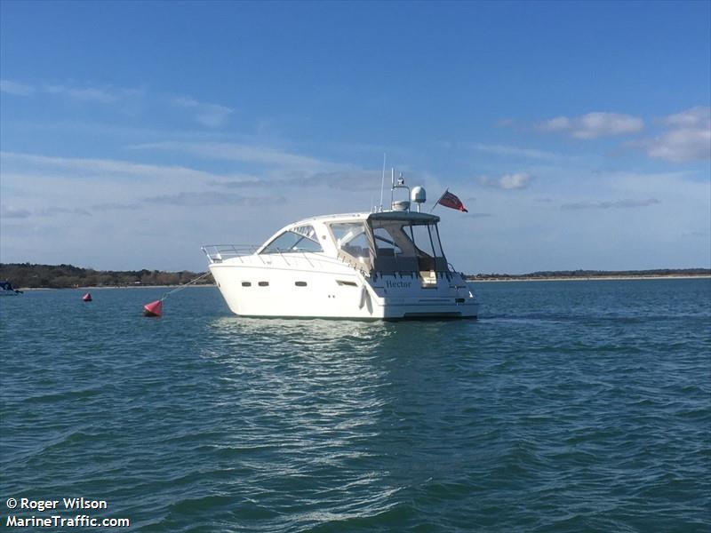 hector (Pleasure craft) - IMO , MMSI 235076742, Call Sign 2CYE8 under the flag of United Kingdom (UK)
