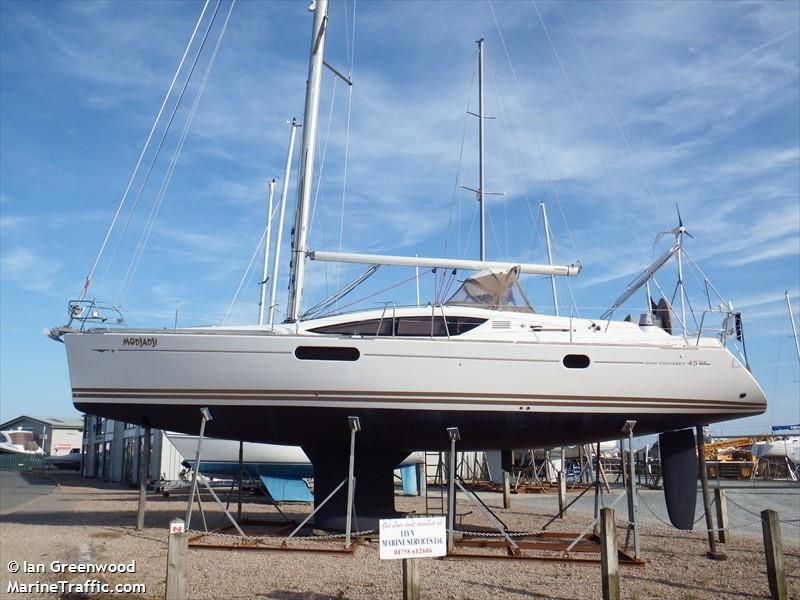 modjadji (Unknown) - IMO , MMSI 235104002, Call Sign 2HIU8 under the flag of United Kingdom (UK)