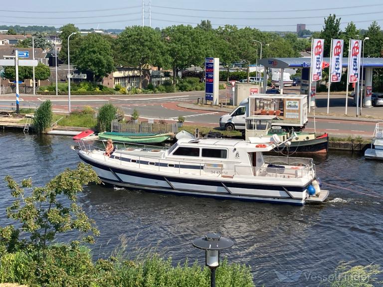 merton (Pleasure craft) - IMO , MMSI 244125442, Call Sign PI7936 under the flag of Netherlands
