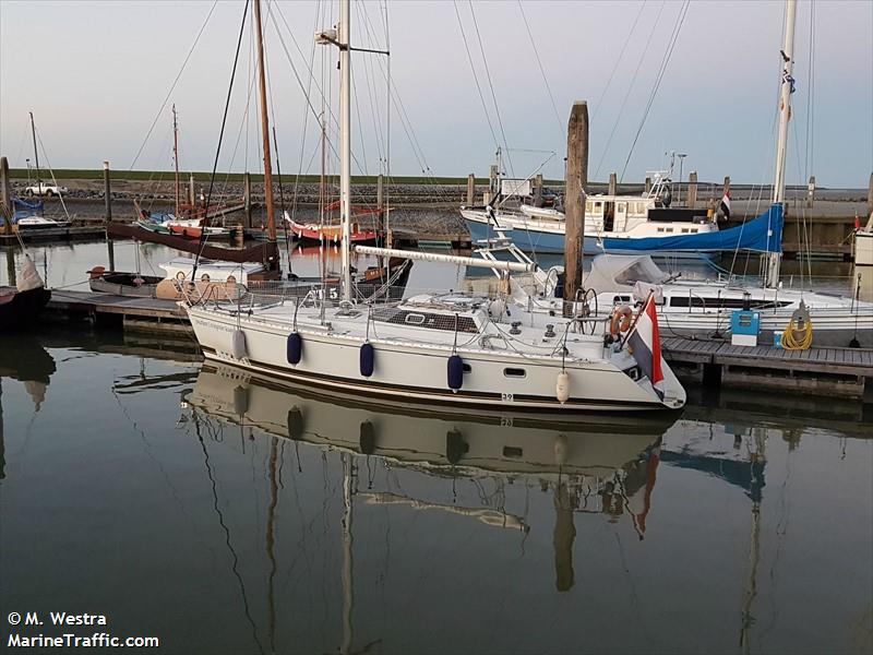 jonathan livingston (Sailing vessel) - IMO , MMSI 244260054, Call Sign PA6734 under the flag of Netherlands