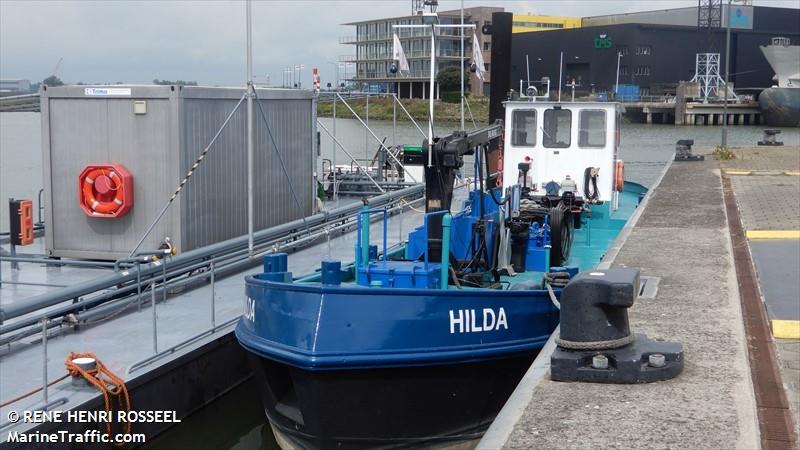 hilda () - IMO , MMSI 244710706, Call Sign PI3718 under the flag of Netherlands