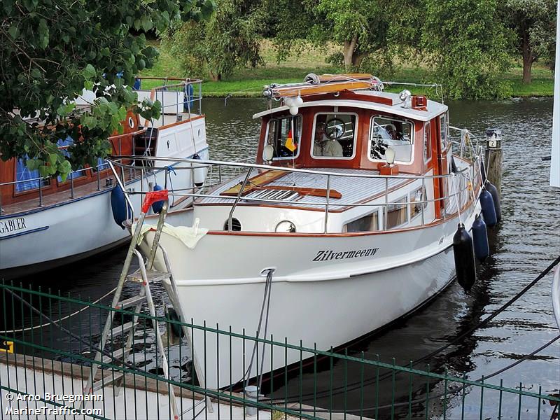 zilvermeeuw (Pleasure craft) - IMO , MMSI 244750611, Call Sign PI7776 under the flag of Netherlands