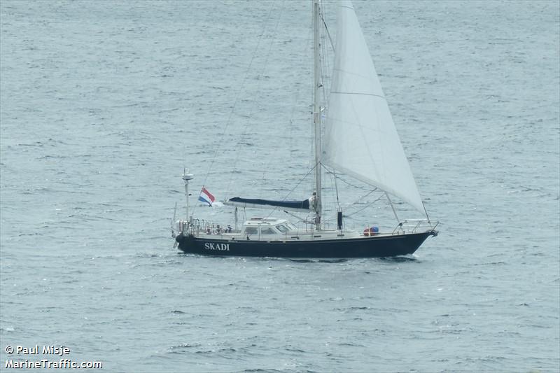 skadi (Sailing vessel) - IMO , MMSI 244750615, Call Sign PC5355 under the flag of Netherlands