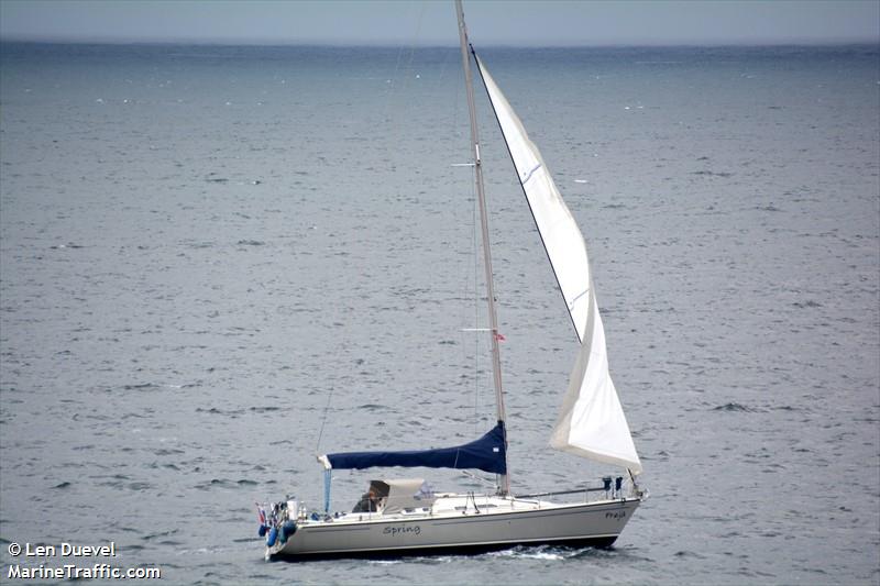 freja spring (Sailing vessel) - IMO , MMSI 244870733, Call Sign PB8787 under the flag of Netherlands