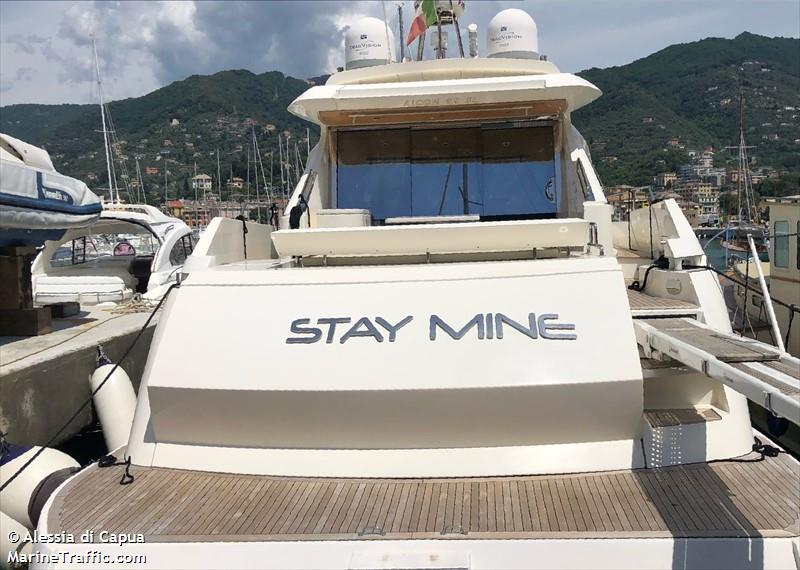 stay mine () - IMO , MMSI 247361090, Call Sign IO6243 under the flag of Italy