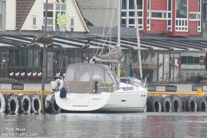 vivace (Sailing vessel) - IMO , MMSI 258152970, Call Sign LG7691 under the flag of Norway