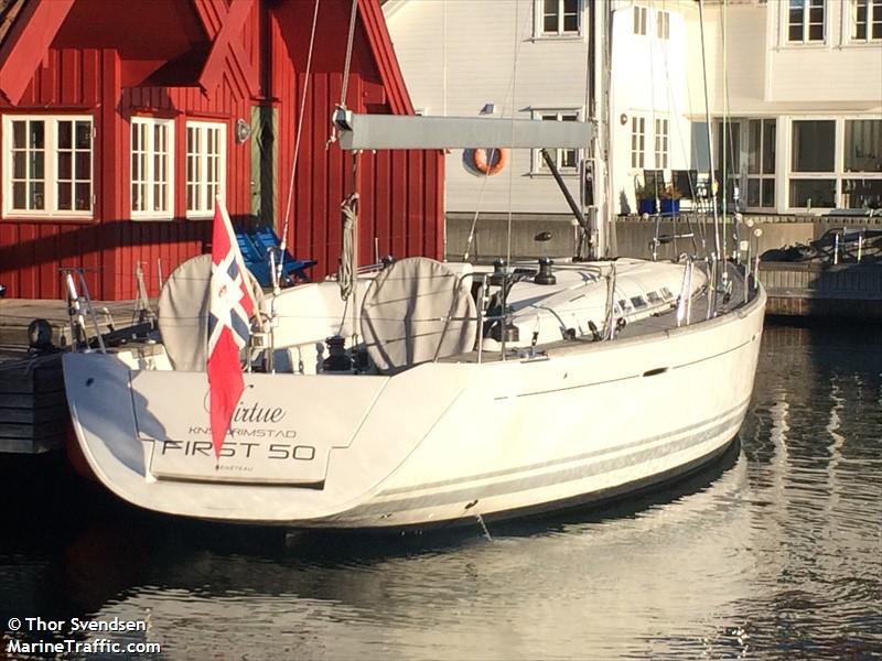 virtue (Sailing vessel) - IMO , MMSI 258327720, Call Sign LG6514 under the flag of Norway