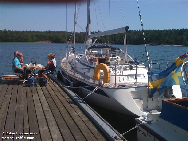 tess (Sailing vessel) - IMO , MMSI 265650630, Call Sign SE7612 under the flag of Sweden