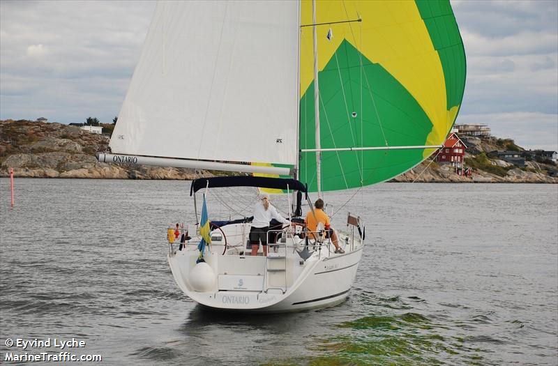 ontario (Sailing vessel) - IMO , MMSI 265674710, Call Sign SD9900 under the flag of Sweden