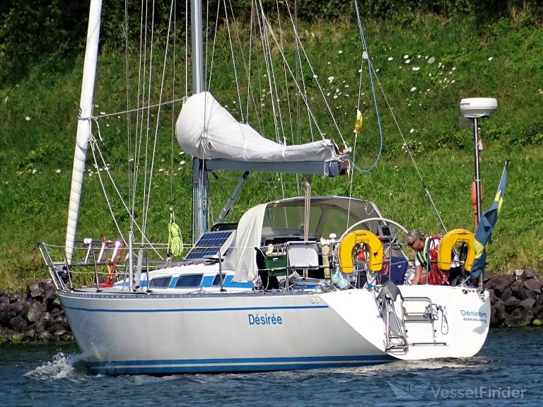 sy desiree (Sailing vessel) - IMO , MMSI 265731470, Call Sign SB3149 under the flag of Sweden