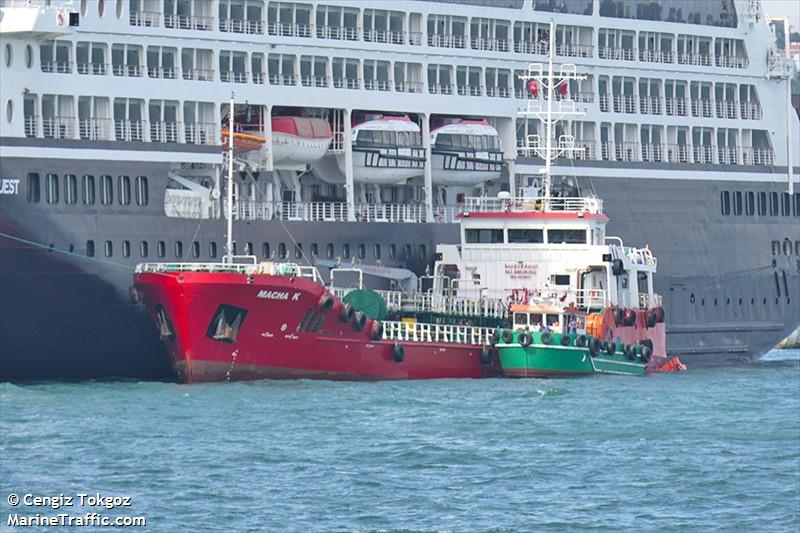 macha k (Tanker (HAZ-A)) - IMO , MMSI 271045106, Call Sign TCA4598 under the flag of Turkey