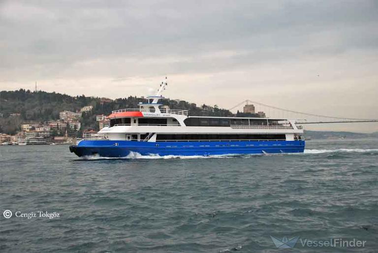 dursunogullari 3 (Passenger ship) - IMO , MMSI 271047008, Call Sign TCA5620 under the flag of Turkey
