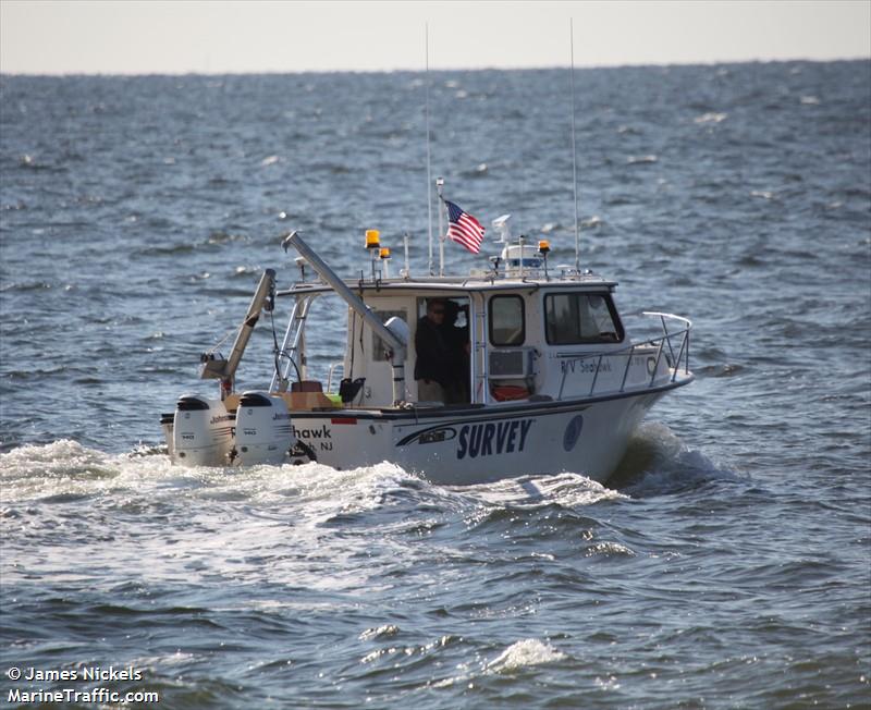 sea hawk (Dredging or UW ops) - IMO , MMSI 338094763 under the flag of USA