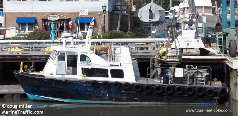 the chesapeake () - IMO , MMSI 338310838 under the flag of USA