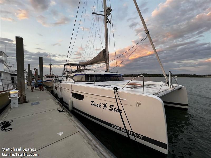 dark star (Sailing vessel) - IMO , MMSI 368120640 under the flag of United States (USA)