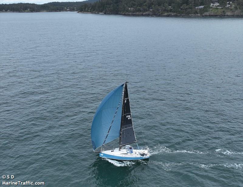 dash (Sailing vessel) - IMO , MMSI 368164770, Call Sign WDL7928 under the flag of United States (USA)