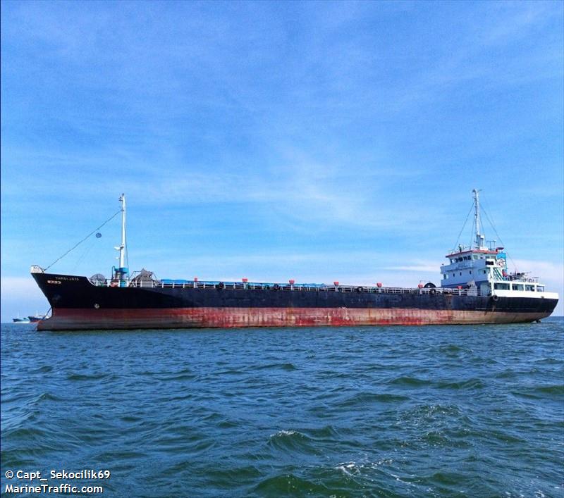 mv karsa jaya (Cargo ship) - IMO , MMSI 525023341, Call Sign PNND under the flag of Indonesia