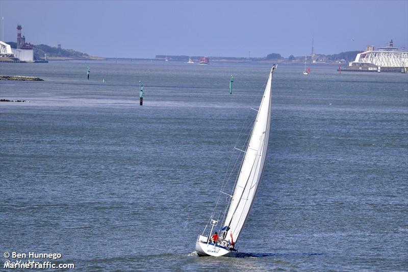 vento (Sailing vessel) - IMO , MMSI 211445660, Call Sign PI6770 under the flag of Germany