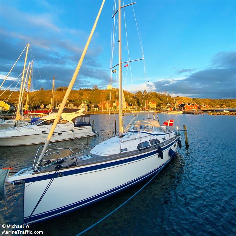 svanen (Sailing vessel) - IMO , MMSI 219021832, Call Sign XPE8111 under the flag of Denmark
