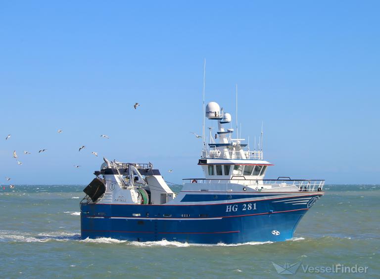 elin (Fishing vessel) - IMO , MMSI 219027752, Call Sign OYOL under the flag of Denmark