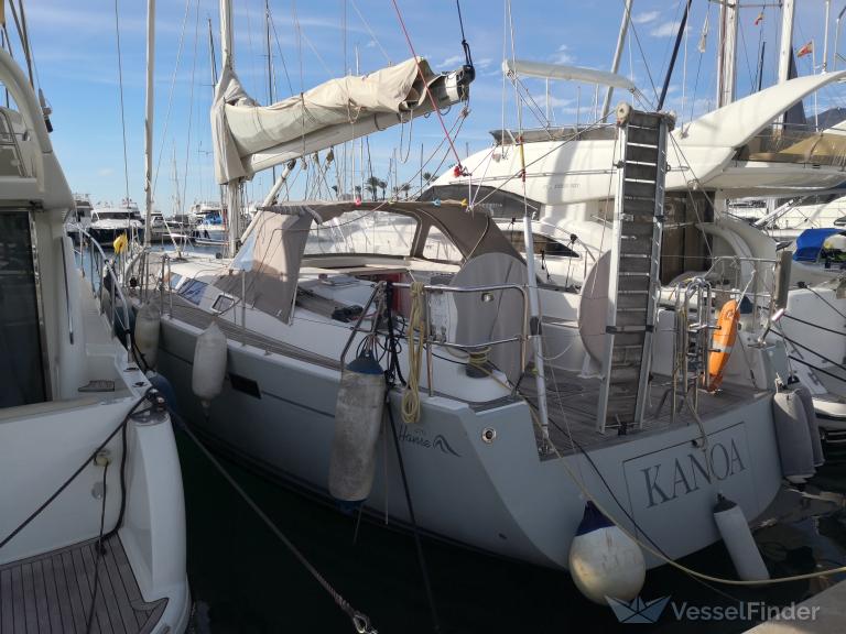 kanoa (Sailing vessel) - IMO , MMSI 225904920 under the flag of Spain