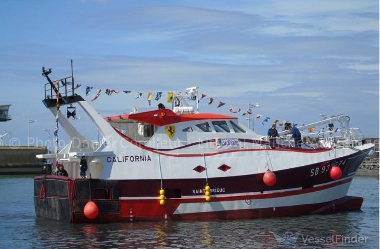 fv california (Fishing vessel) - IMO , MMSI 228089900, Call Sign FJYB under the flag of France