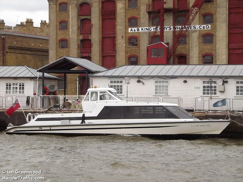silver darling (Unknown) - IMO , MMSI 235094988, Call Sign MNQH7 under the flag of United Kingdom (UK)