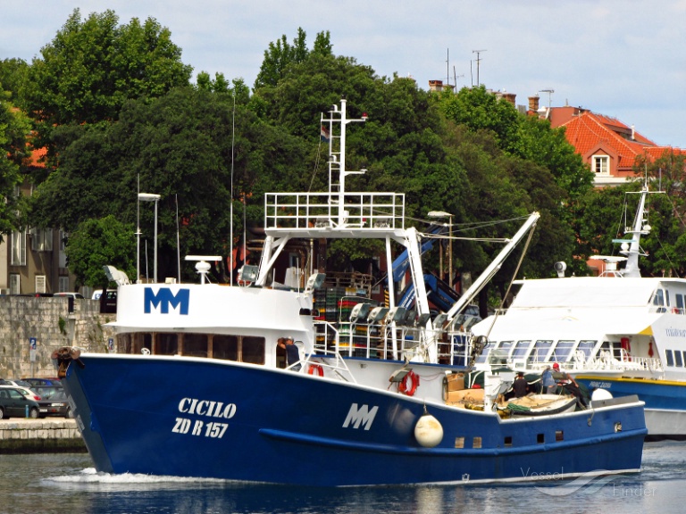 cicilo (Fishing Vessel) - IMO 8983739, MMSI 238308040, Call Sign 9AA3622 under the flag of Croatia
