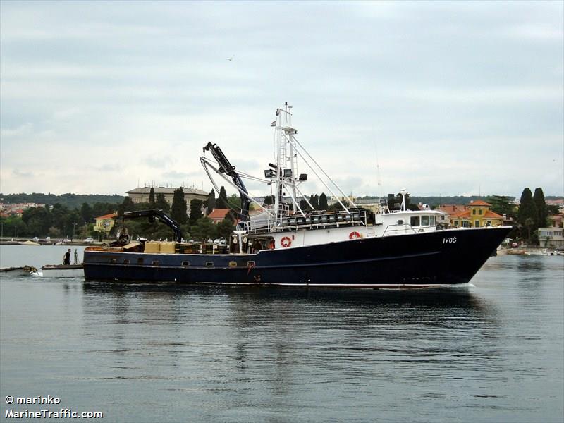 ivos (Fishing Vessel) - IMO 8969666, MMSI 238309540, Call Sign 9AA3635 under the flag of Croatia