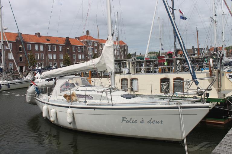 folie a deux (Sailing vessel) - IMO , MMSI 244094395, Call Sign PA3354 under the flag of Netherlands