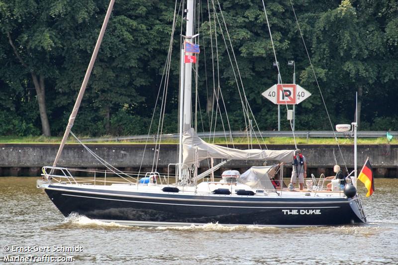 the duke (-) - IMO , MMSI 244710826, Call Sign PB8480 under the flag of Netherlands