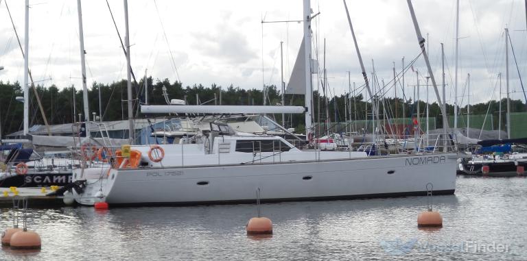 nomada (Sailing vessel) - IMO , MMSI 261084040, Call Sign SPG4833 under the flag of Poland