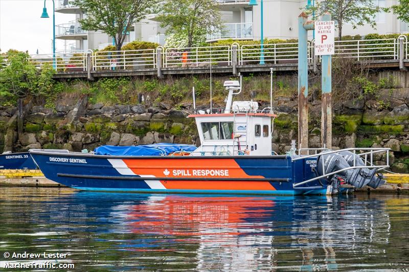 discovery sentinel (-) - IMO , MMSI 316015187 under the flag of Canada