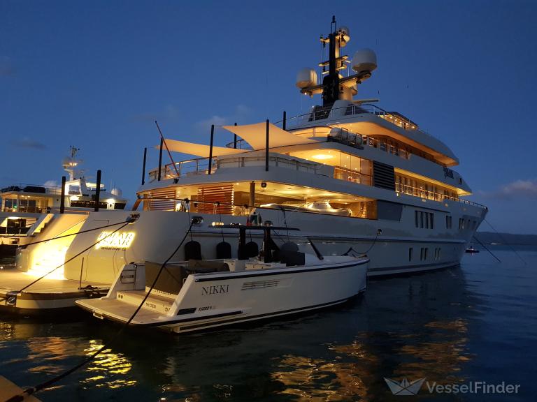 nikki (Pleasure craft) - IMO , MMSI 319195100, Call Sign ZGKS2 under the flag of Cayman Islands