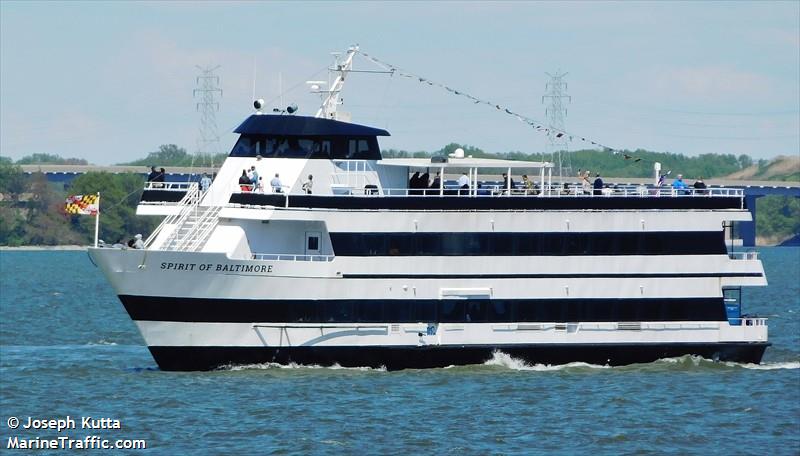 spirit of baltimore (Passenger ship) - IMO , MMSI 367416810, Call Sign WDL7217 under the flag of United States (USA)