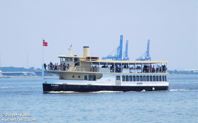 raven (Passenger ship) - IMO , MMSI 367527050, Call Sign WDG3535 under the flag of United States (USA)