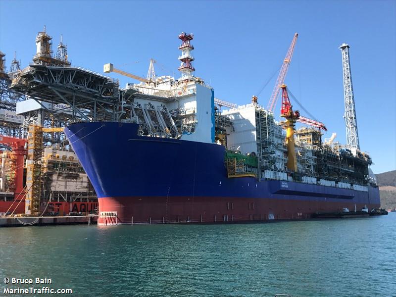 ichthys venturer (Offshore Support Vessel) - IMO 9657179, MMSI 503000059, Call Sign VJN4521 under the flag of Australia