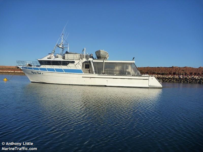 flying fish v (Fishing vessel) - IMO , MMSI 503794900, Call Sign VHW5141 under the flag of Australia