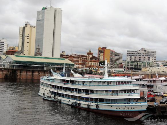 m monteiro (-) - IMO , MMSI 710000785, Call Sign PS8685 under the flag of Brazil