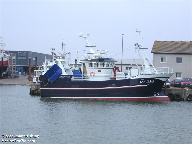 lisbeth frich (-) - IMO , MMSI 219015103, Call Sign OWIH under the flag of Denmark