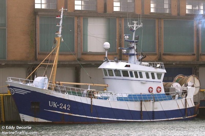 uk242 kleine jan (Fishing Vessel) - IMO 6923838, MMSI 244890100, Call Sign PBAK under the flag of Netherlands