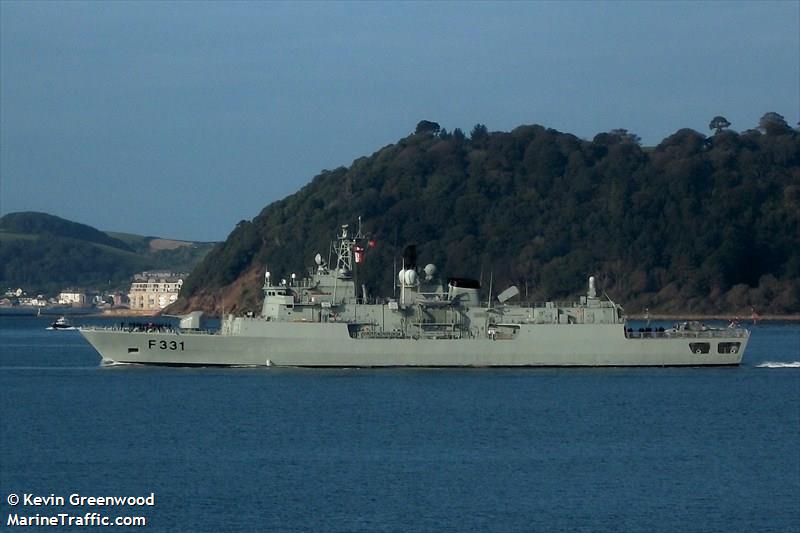 prt warship f331 (-) - IMO , MMSI 263023000, Call Sign CTFK under the flag of Portugal