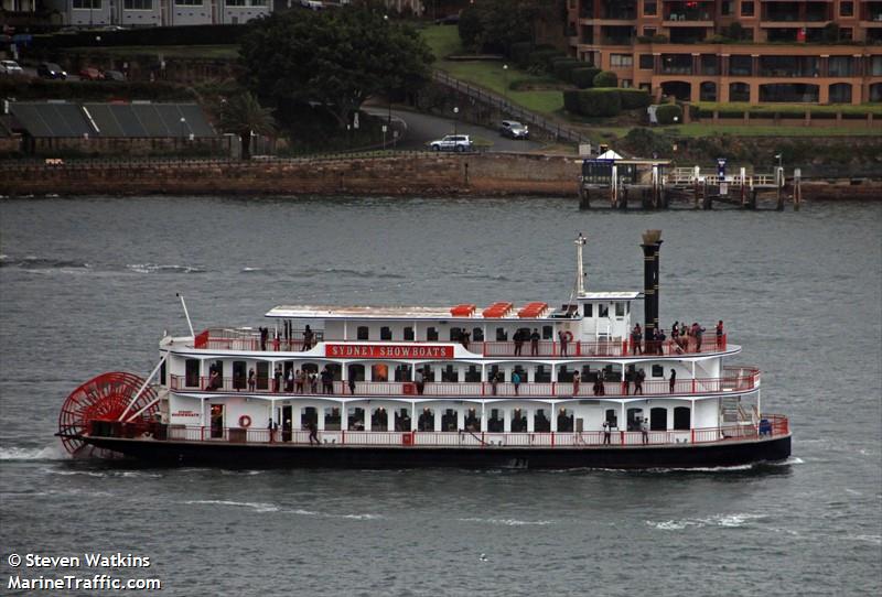 sydney showboat two (-) - IMO , MMSI 503776000, Call Sign 855094 under the flag of Australia