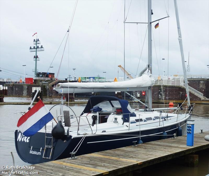 nixe (-) - IMO , MMSI 244790666, Call Sign PA 2091 under the flag of Netherlands